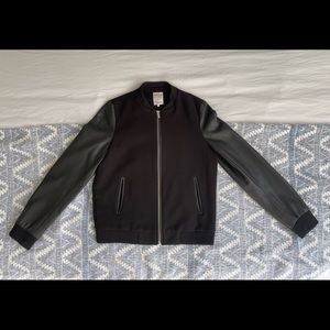 Zara Black Bomber Jacket size Small